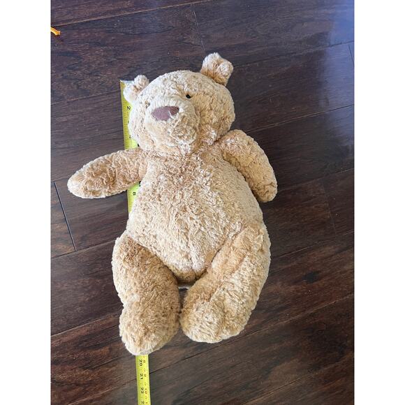 NWT Jellycat Bartholomew Bear HUGE 16.5”Plush Animal Authentic Dust Bag BARH2BR - Picture 5 of 8